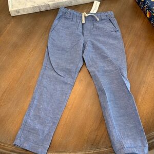 Janie and jack boys size 6 linen pants